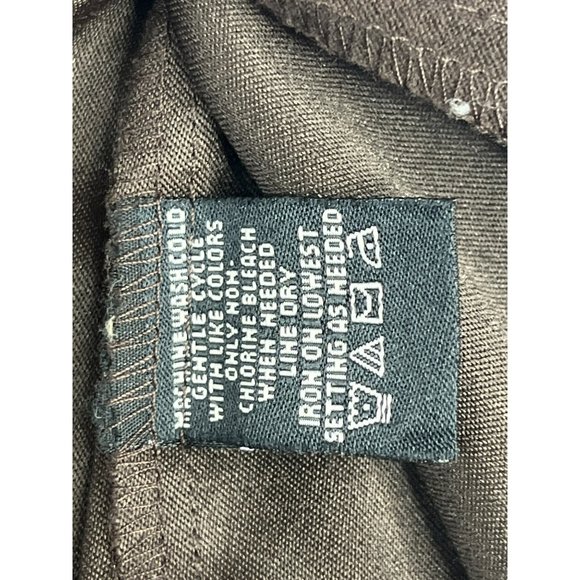 Nortonstudio Midi Skirt Women's 12 Stretch Brown Polyester Spandex Spring Busine - Picture 5 of 5